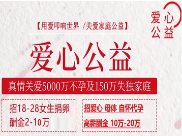 威宁捐卵助孕生子 爱心志愿者招募